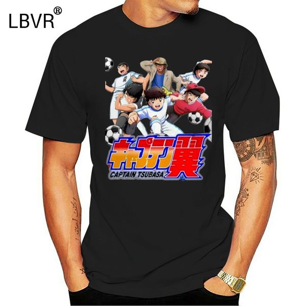 

cotton t shirt new arrival captain tsubasa men fashion hipster summer funny cotton tee shirt