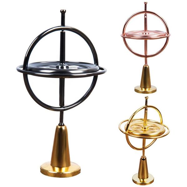 

classic metal gyroscope gyro pressure relieve speed balance educational toy metal gyroscope toys are scientific educational