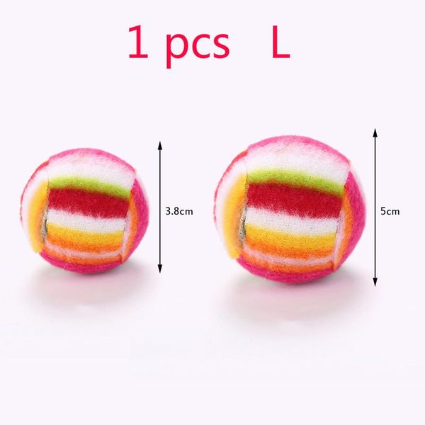 

cat pet stick ball built cotton rolling plastic supplies tease filled toy cat hi cat pillow 1pcs ring plush in rainbow bbyytm lipper