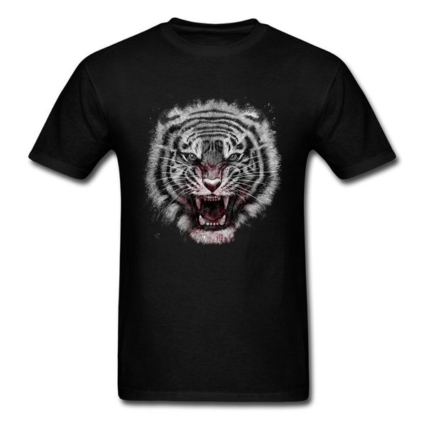 

bandersnatch tiger повседневный tshirts для мужчин хлопок валентинки день топы тис подарков tshirts короткие рукава высокого качества crew n