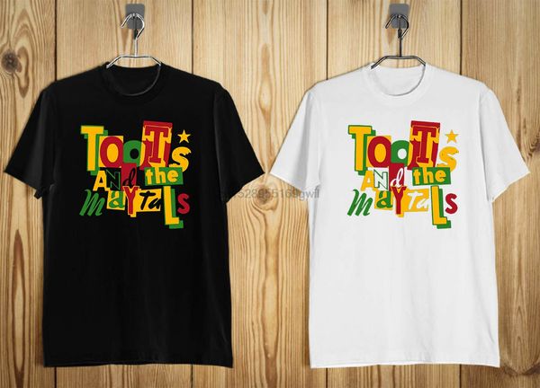 

new toots and the maytals reggae logo mens t-shirt black white s-2xl