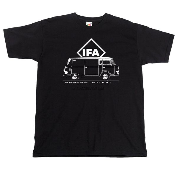 

ddr barkas b1000 old school car ifa car logo t shirt black new arrival new men great quality funny man cotton bulk t shirts