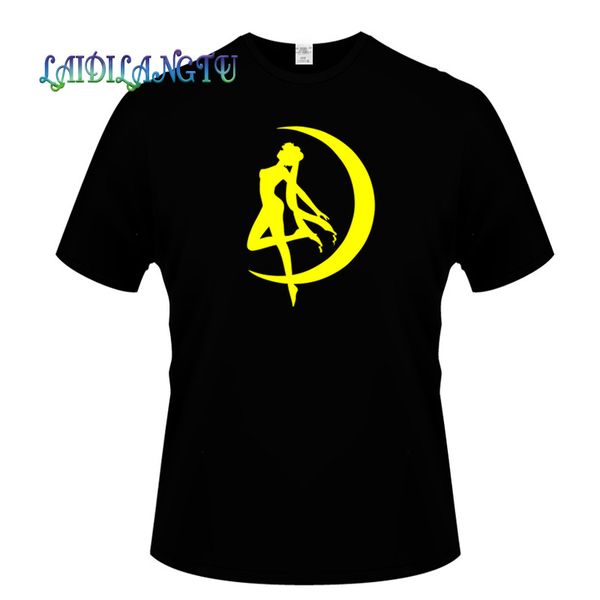 

men's t-shirts plus size tee shirt cartoon figure salior moon homme summer short sleeve men t shirts male tshirts