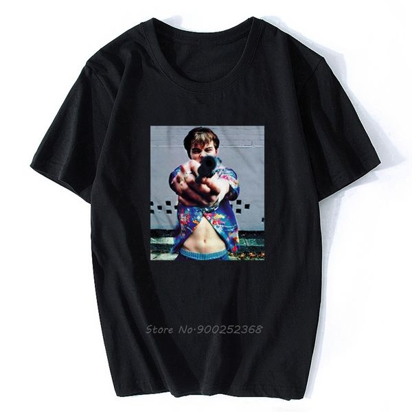 

1990's leonardo dicaprio romeo and juliet man's t-shirt men cotton tshirt hip hop tees harajuku streetwear