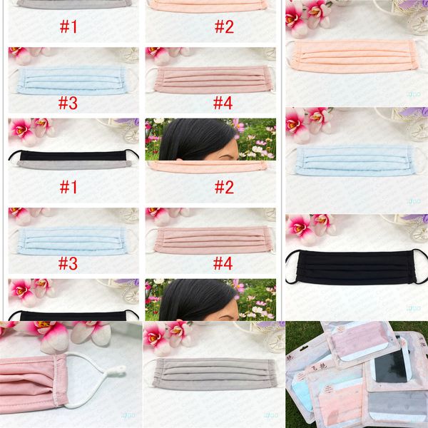 

mask summer face ice adults silk solid color thin sunproof dustproof cycling mouth-muffle fqty