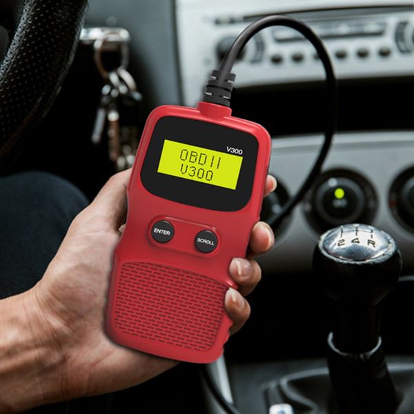 

1 set obd2 scanner obdii engine code reader clear fault code car diagnostic tool multilingual dtc query engine scanner