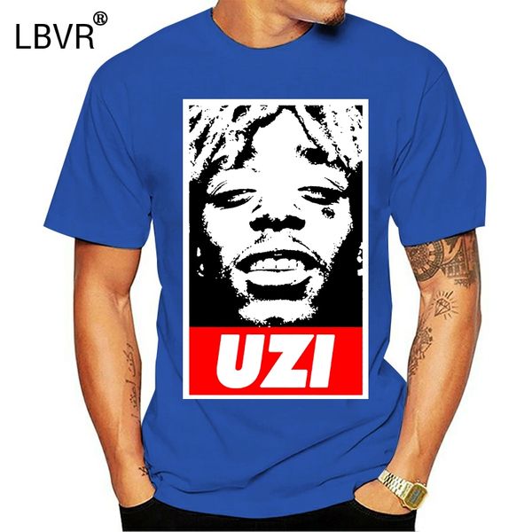 

мужчины футболка lil узи vert mens черной майка размер s-2xl