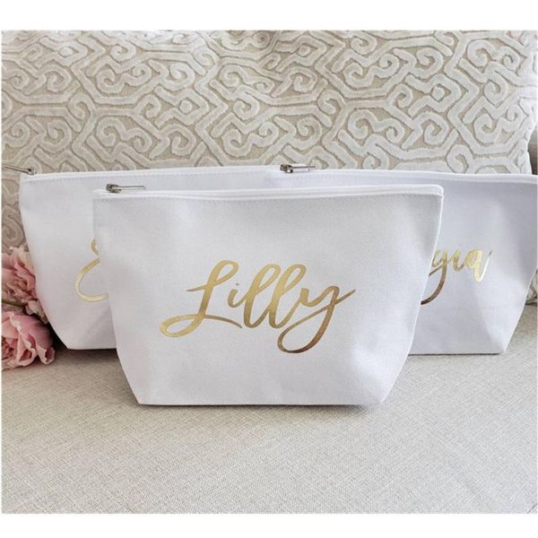 

cosmetic bags & cases custom bridesmaid makeup bag,bridal shower favor,cosmetic make up party christmas gift,maid of honor thank you pouch