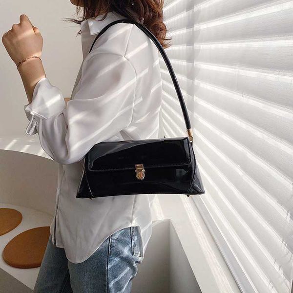 

fashion patent leather shoulder bags for women 2020 luxury handbags women bags designer pu leather crossbody messenger