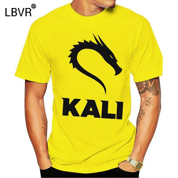 

funny men t shirt women novelty tshirt kali gnu + linux logo cool t-shirt