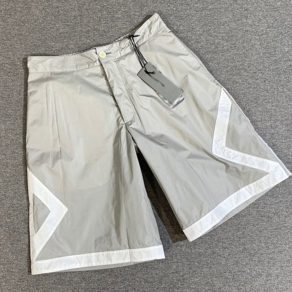 

20fw баскетбол шорты спортивные дышащий summer high street шорты эластичный пояс спорт на открытом воздухе короткие штаны шнурком штаны hfym, White;black