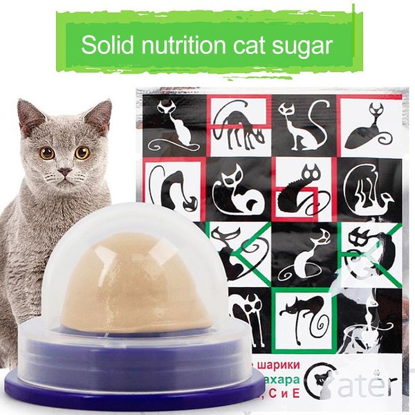 

pet energy cat ball 2019 cat snacks lick cute catnip healthy nutrition candy toy gel strengthen bbyaxt lipper