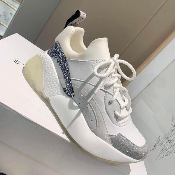 

new arrivel baskets de marque de designer de luxe femmes breathable surface and velcro design jogging walking platform sneakers#4f, Black