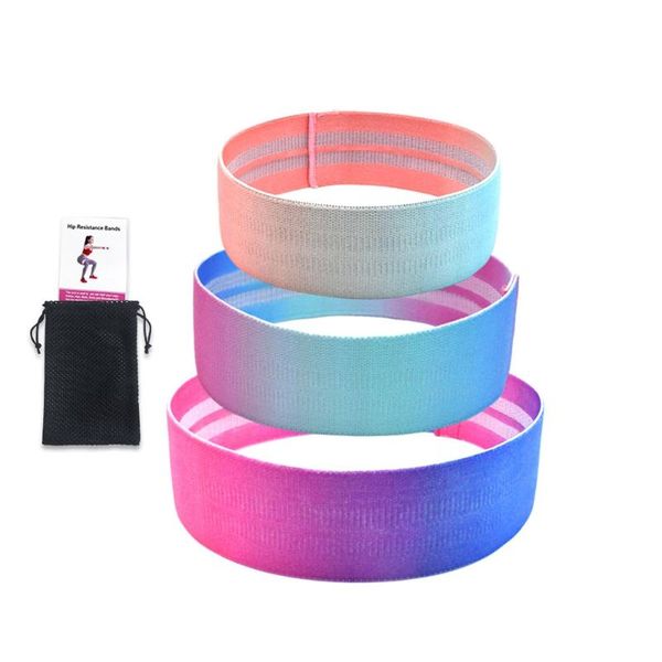 

3pcs/set resistance bands hip circle fitness rubber bands expander elastic band for fitness elastic exercise equipment