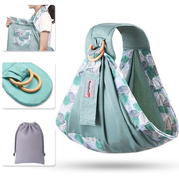 

baby sling for newborns four seasons multifunctional summer mommy infant breathable feeding belt portable sling belt