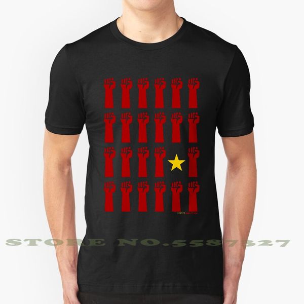 

commufist 3 fashion vintage tshirt t shirts communism communist russian vodka fist star hammer sickle vietnam ho chi min che