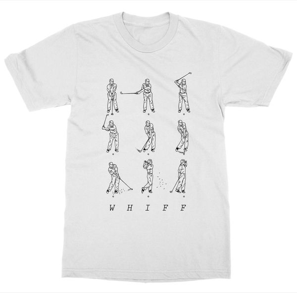 

мужчина самая лучшая продавая тенниска whiff t-shirt гольфист клуб свинг курс caddy болл hole in one major par бип drive summer tee shirt