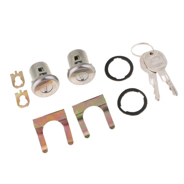 

2pcs door lock cylinder barrel assembly key for chevrolet truck & suv