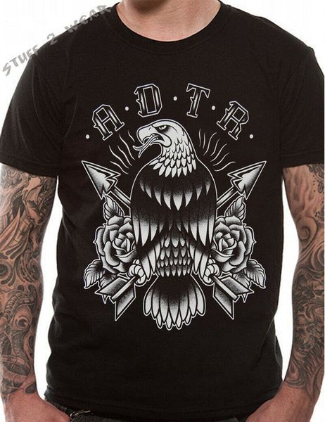 

official a day to remember t-shirt eagle mens / adtr black new l xl