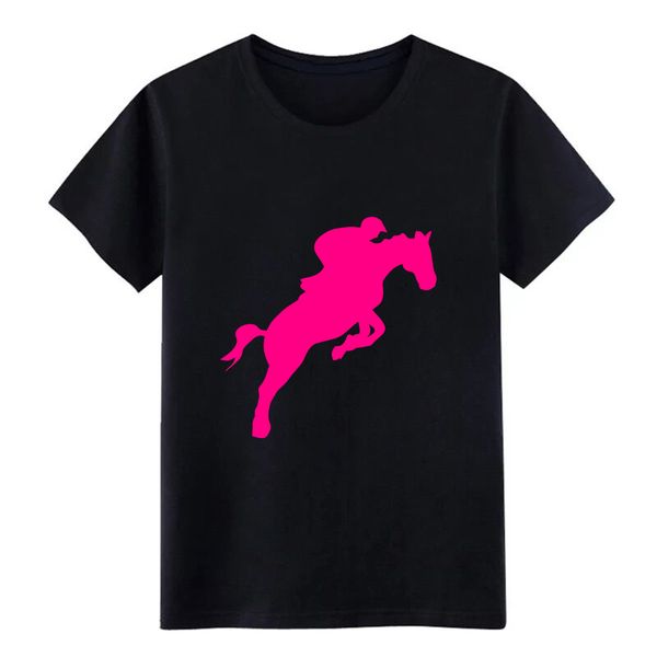 

equitation rider jumping horse 1 t shirt men designer tee shirt o-neck unique crazy new fashion spring pattern tshirt
