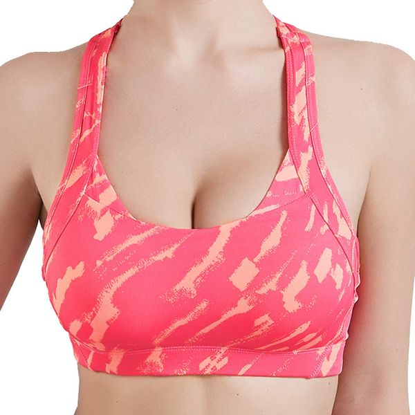 

бесшовные спортивный бюстгальтер женские камуфляж печати крест красоты назад push up йога бюстгальтер быстрое высыхание фитнес спорт топы la, White;black