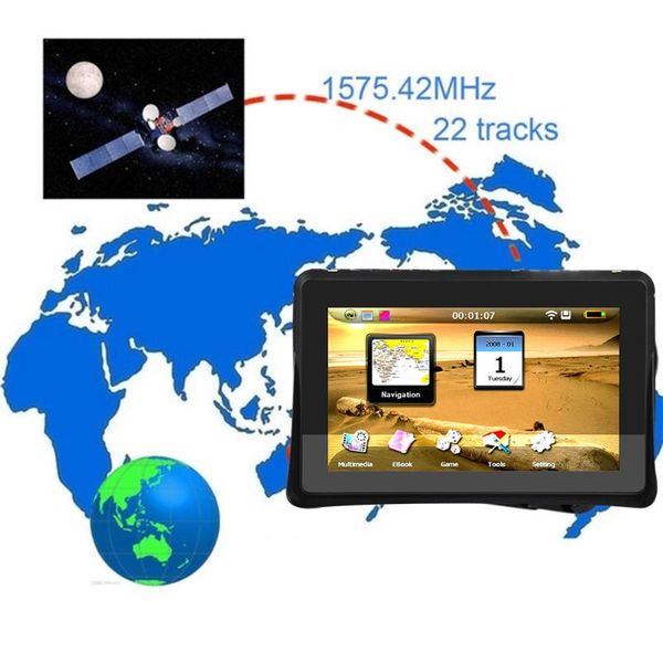 

7 «экран 8g сопротивление емкости hd бортовой навигации gps навигатор latest карта спутниковая навигация gps грузовик