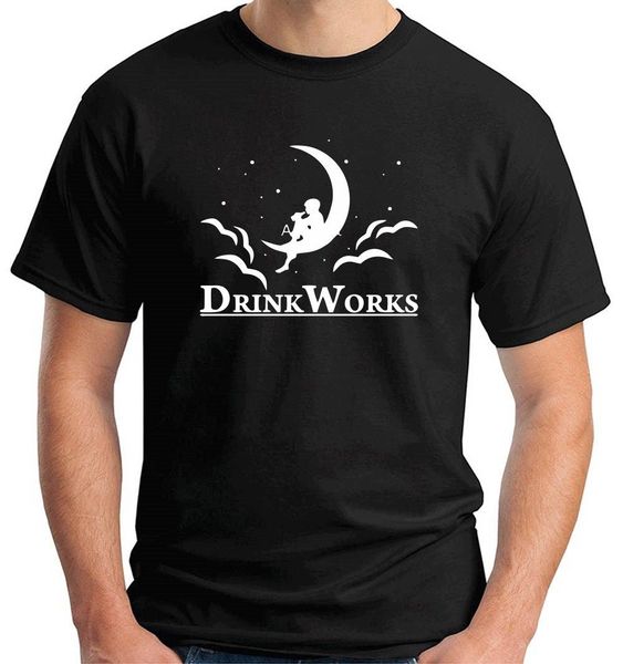 

t-shirt uomo drink works beer ironic fun parody happiness short sleeve round neck t shirt promotion simple style