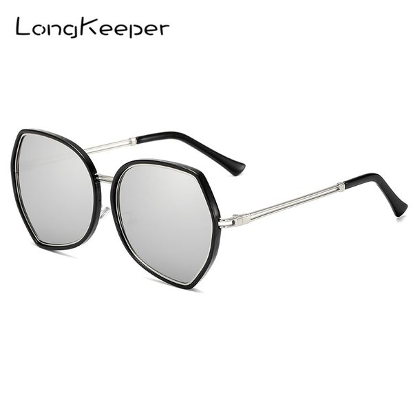

fashion irregular sunglasses women luxury vintage sun glasses ladies metal frame gradient shades eyeglasses lentes de sol hombre, White;black