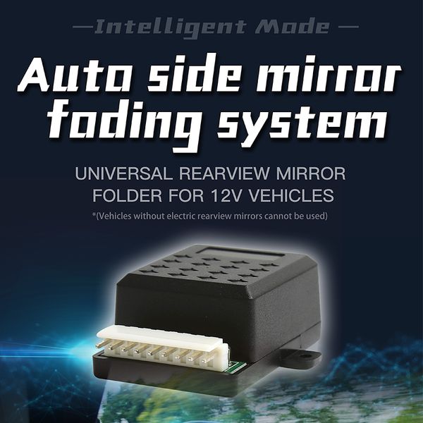 

auto side mirror foding system(automatically close/open both side mirrors once the alarm system is arm/disarm) car