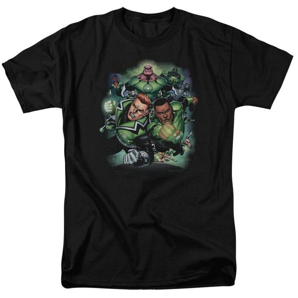 

корпус зеленых фонарей new 52 comic крышка # 1 t-shirt все размеры