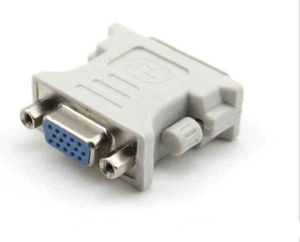 

dvi dvi-i male 24 5 24 1 pin to vga female video converter adapter plug for dvd hdtv tv d llfa