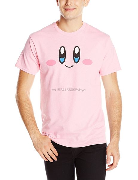 

kirby men's face t-shirt