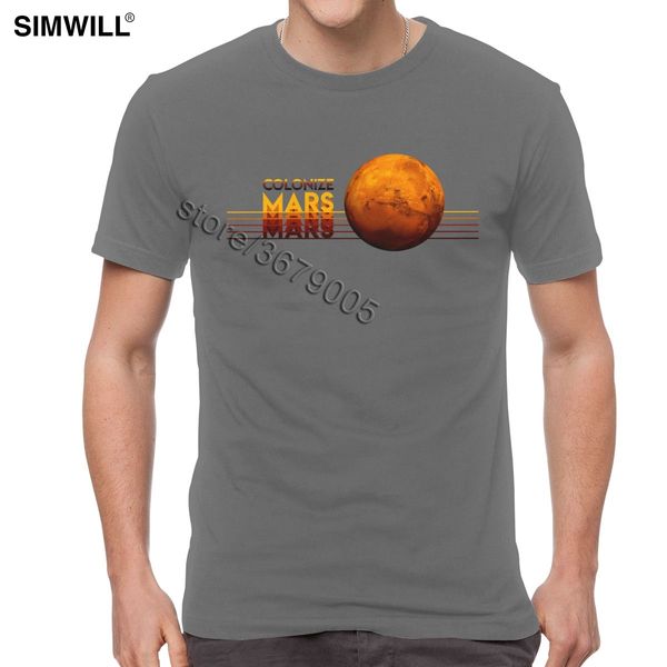 

visit occupy mars tees mens print short sleeve eco cotton tee crew neck space x t shirts plus size t-shirts
