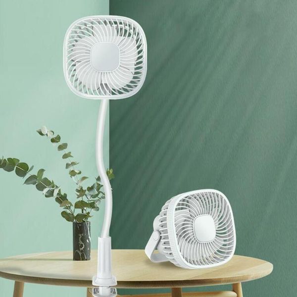 

usb multifunctional fan folding multi angle clip fan stroller table cooling multi-angle clip deskportable fan#t2