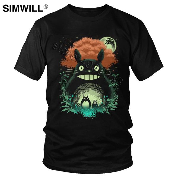 

kawaii мой сосед тоторо футболка прохладный urban хлопок tee мужчины короткие рукава ghibli хаяо миядзаки tshirt японского аниме футболка