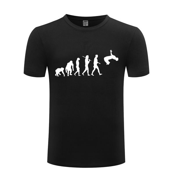 

parkour evolution funny creative gift mens men t shirt tshirt 2018 new short sleeve o neck cotton casual t-shirt tee