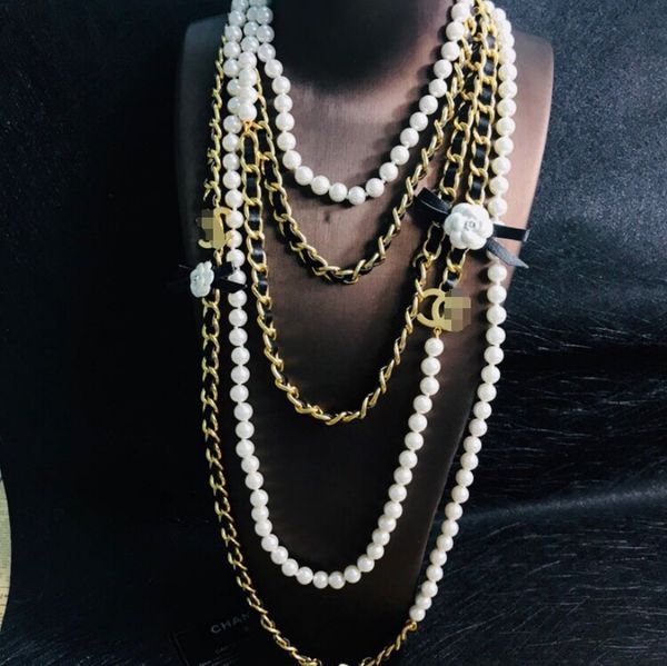 

2020 new necklace exquisite design sell with box sell fashion beautiful luxury 062403, Black