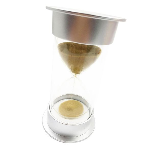 

15 minutes shatter proof sand timer clock hourglass gold kitchen utensils