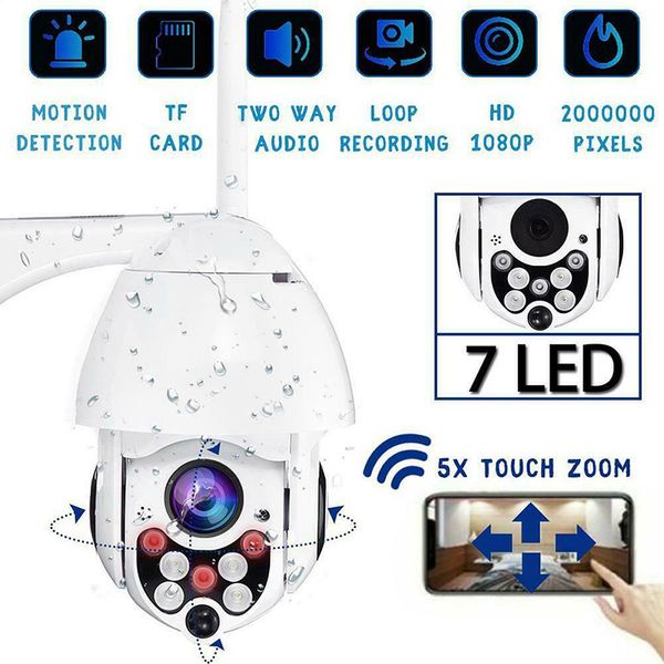

outdoor wireless camera wifi waterproof hd 1080 day night mode camera new arrival