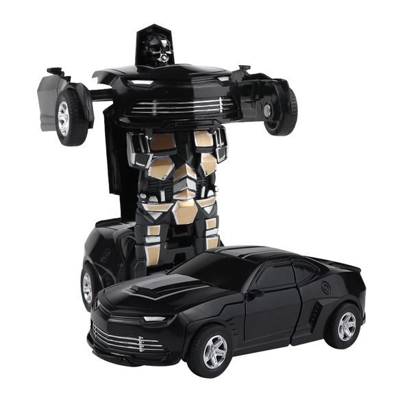

new arrival one-key deformation car toys automatic transform robot plastic model car funny toys for boys amazing gifts kid toy ko