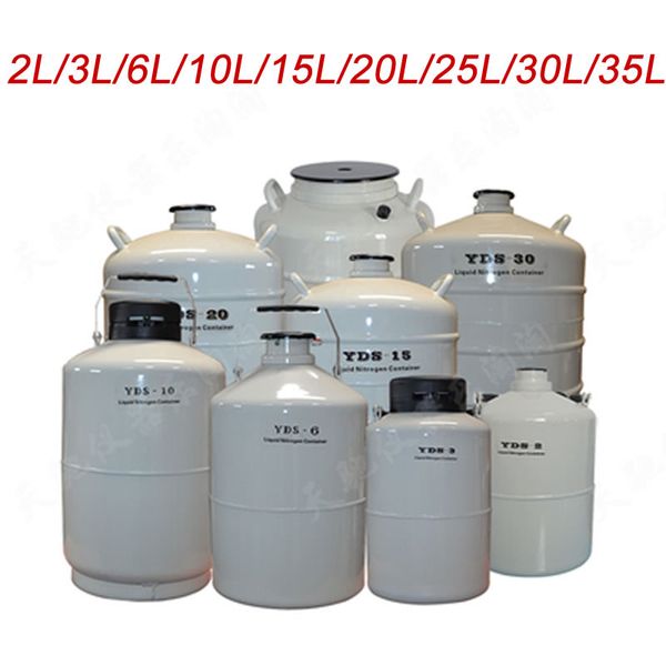

2l 3l 6l 10l 15l 20l 30l 35l liquid nitrogen tank liquid nitrogen container cans be made of aviation aluminum with protect cases