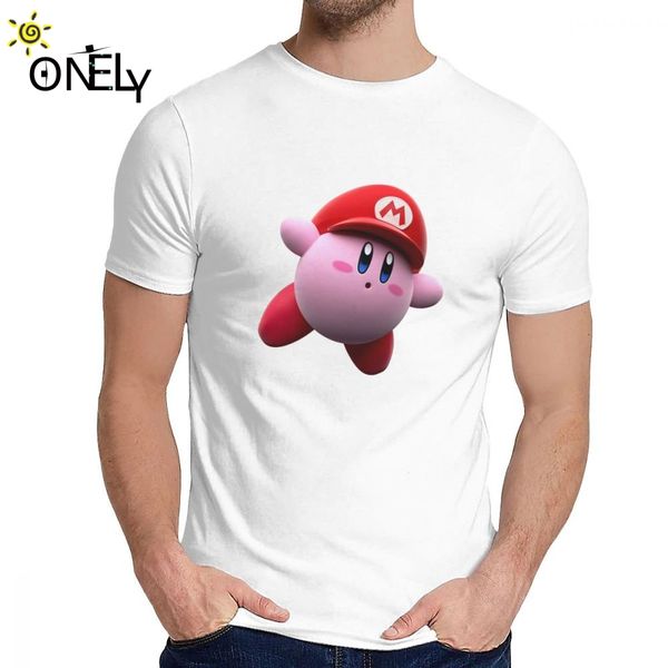

good cotton fun kirby game t-shirt for man vintage amazing o-neck tee
