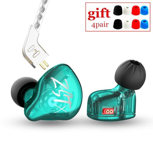 

kz зст x в ear наушники гибридного гарнитур hifi музыка спорт с шумоподавлением съемного кабель hifi bass