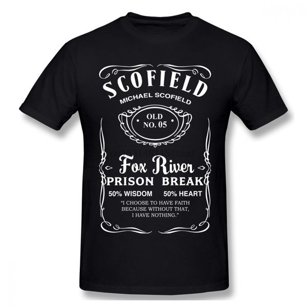 

prison break t-shirt for men plus size 5xl 6xl couple shirt