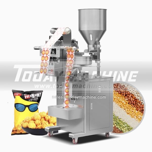 

particle packing machine powder packaging machine semi-automatic 10-1200g powder particle screw counting filling packing machine