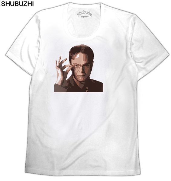 

дуайт шрут управление телесериал tshirt homme o-образным вырезом с коротким рукавом тенниска фитнес хлопок tshirt мужской марка одежды