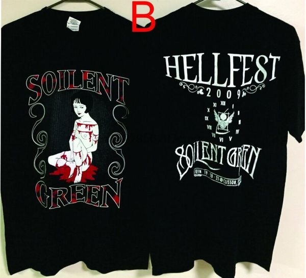 

rare soilent green- 2009 hellfest shirt