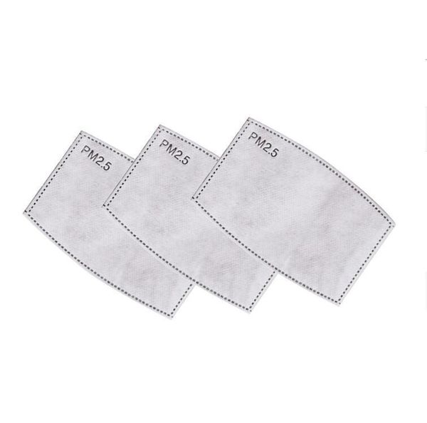 

gaskets 5-layer high-efficiency pm2.5 disposable respirator breathable comfort filter pads respirator