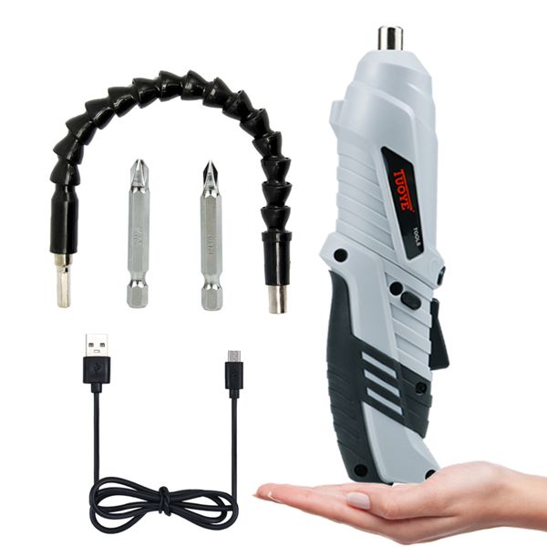 

electric screwdriver power tool set flexible shaft cordless mini electric screwdriver 3.6v rechargeable set