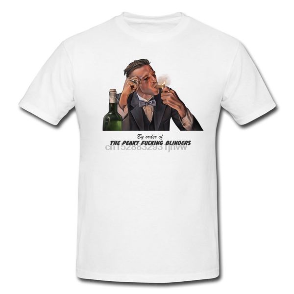 

peaky blinders t-shirt sizes small - 6xl hand drawn arthur shelby by order of print t shirt mens short sleeve print